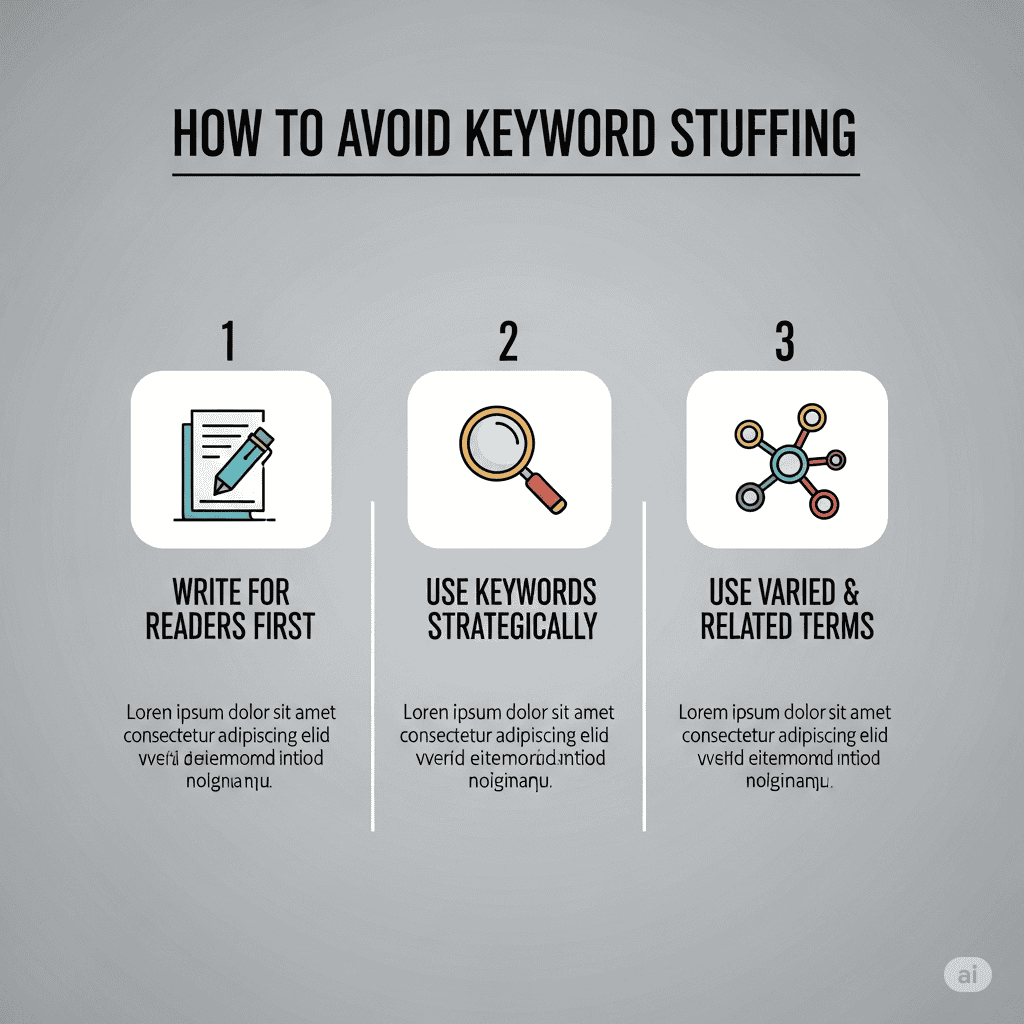 วิธีหลีกเลี่ยงการทำ Keyword Stuffing