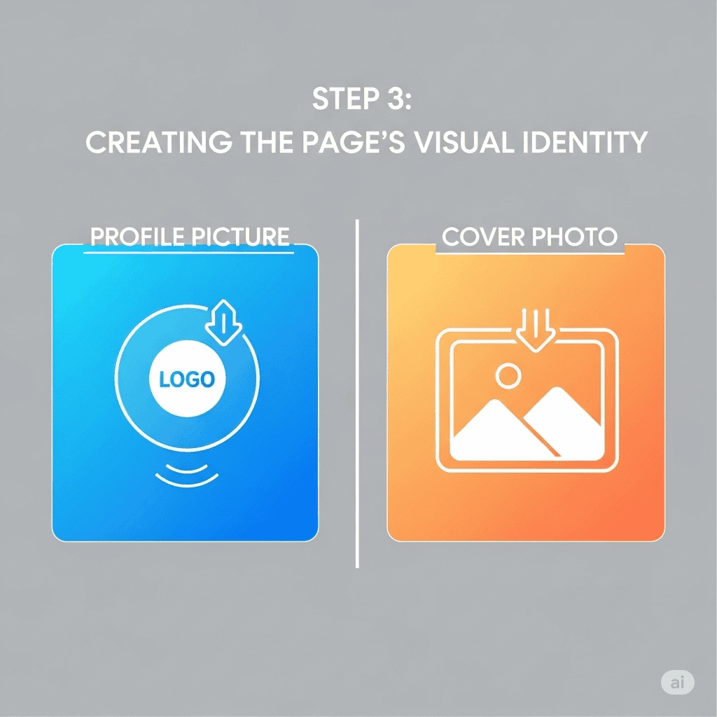 ขั้นตอนที่ 3 ปรับแต่สีรูปของเพจ (Visual Identity)