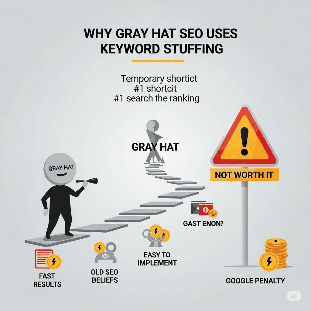 ทำไม SEO สายเทาถึงนิยมใช้ Keyword Stuffing กันมาก